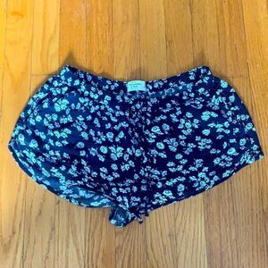 Abercrombie & Fitch Floral Print Shorts — light & airy